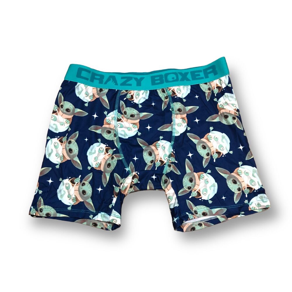 Crazy Boxer The Mandalorian Frogz 'This is the way!' Men's Boxer Brief - Med